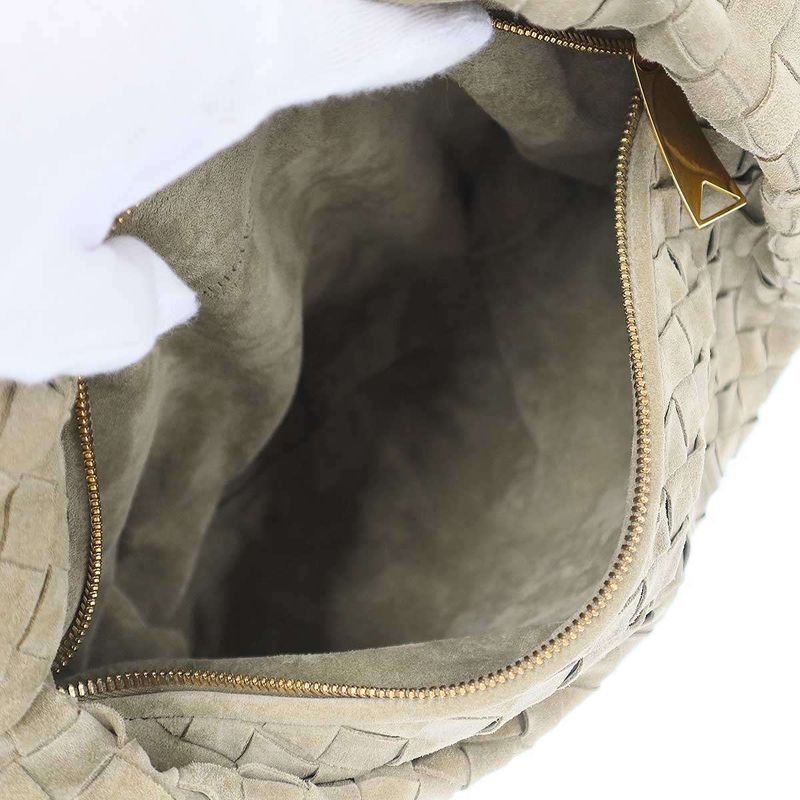 Bottega Veneta Teen Jodie Bag Teen Jodie Suede Bag Khaki