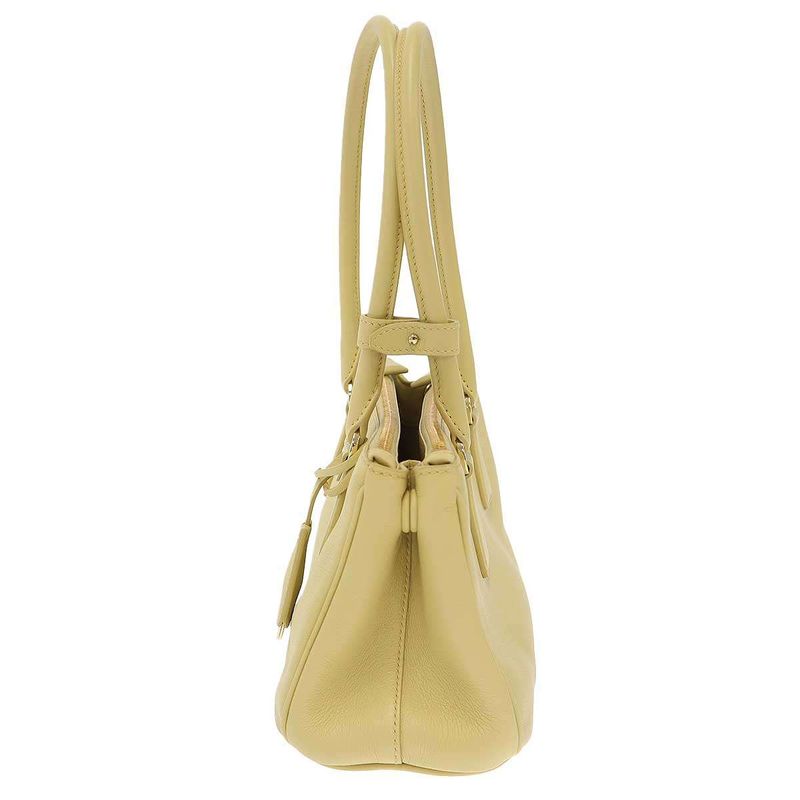 Prada Galleria Bag Medium Galleria Medium Leather Shoulder Bag Yellow