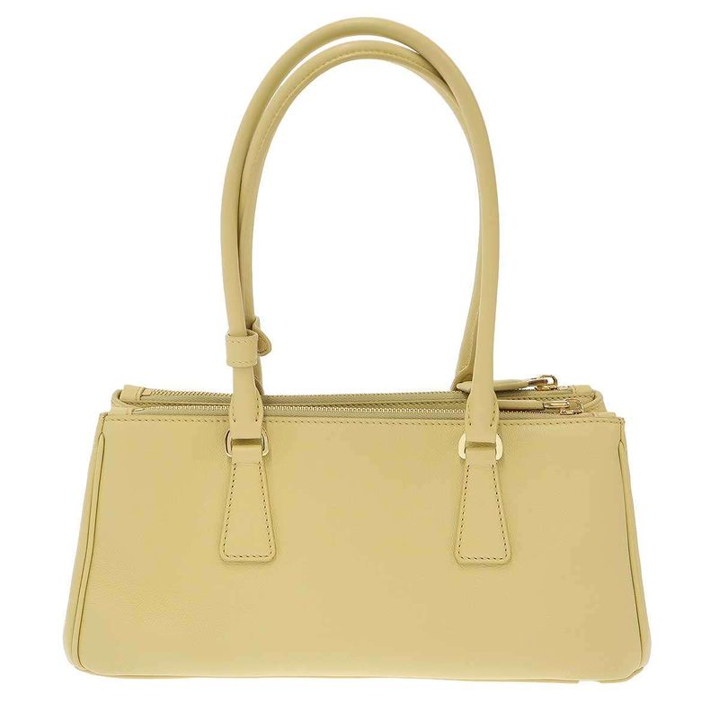 Prada Galleria Bag Medium Galleria Medium Leather Shoulder Bag Yellow