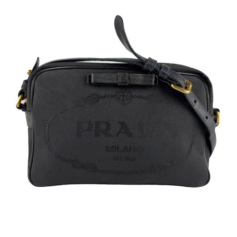 Prada Shoulder Bag With Logo Jacquard