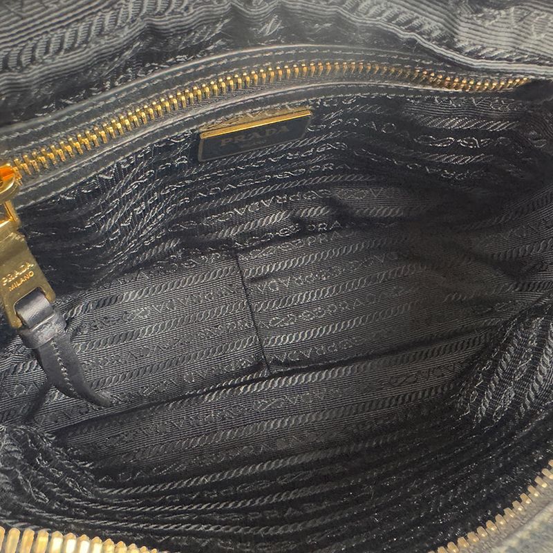 Prada Shoulder Bag With Logo Jacquard