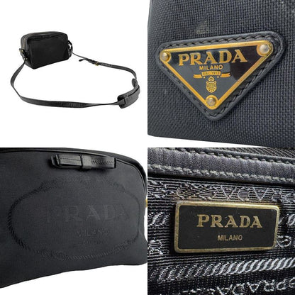 Prada Shoulder Bag With Logo Jacquard