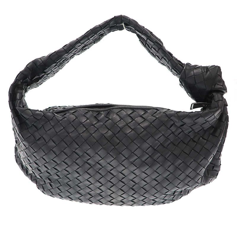 Bottega Veneta Medium Jodie Bag Medium Jodie Intrecciato Bag Black