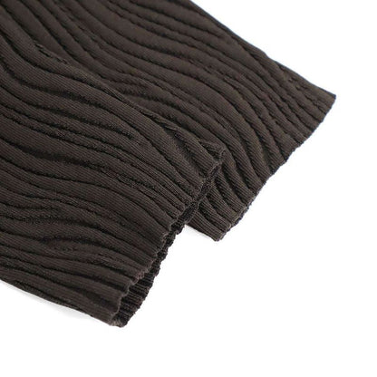 Hermes 23aw Random Pleats High Neck Knit Sweater 3h2626dp Black 40