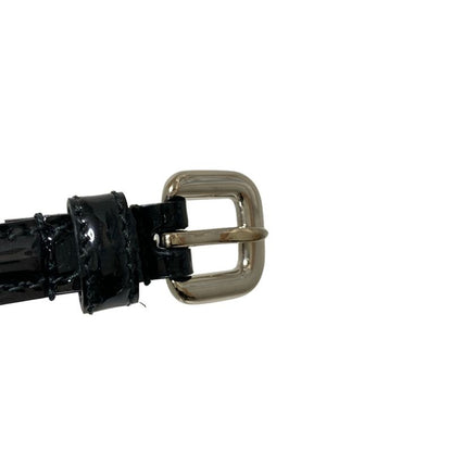 Prada Belt 75 30 - Black Ribbon Leather