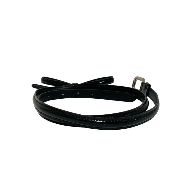 Prada Belt 75 30 - Black Ribbon Leather