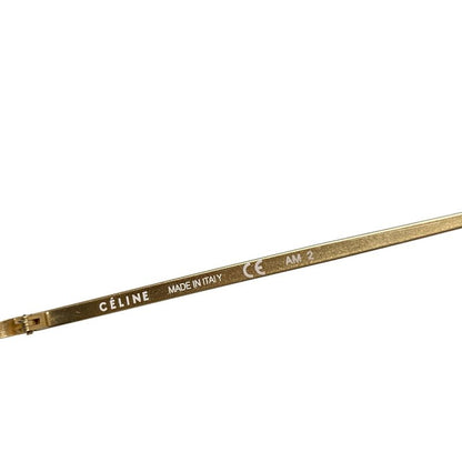 Celine Sunglasses In Blue Green Gold And Dark Brown