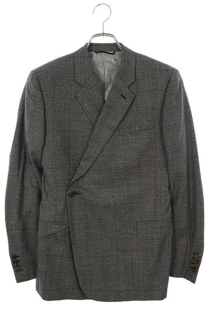 Dior Dm3c253a0580 Lined Oblique Check Jacket Men's 42R
