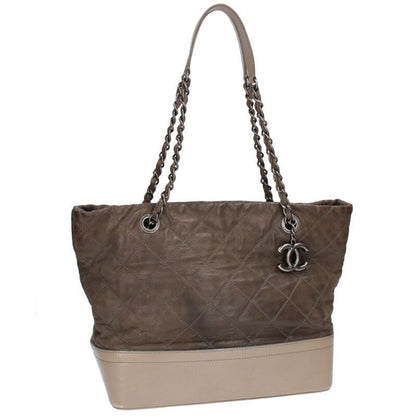 Chanel Gabrielle Leather Shoulder Bag Men's