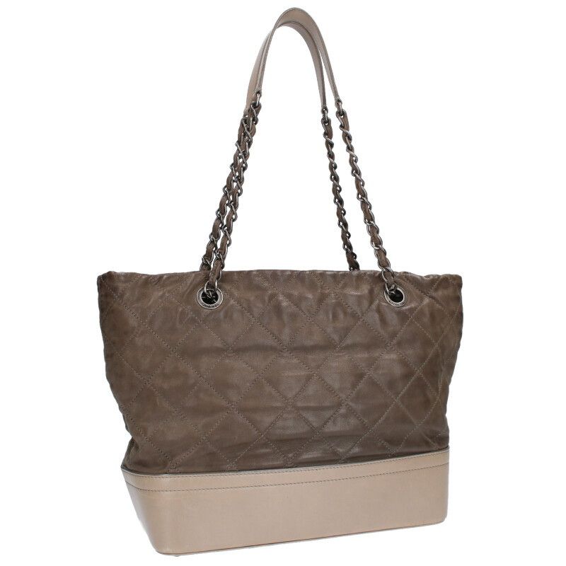 Chanel Gabrielle Leather Shoulder Bag Men's