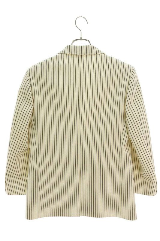 Celine 2v780881c Striped 2B Tailored Jacket Women's 40
