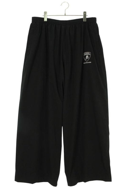 Balenciaga 25AW 839263 Tro31 Lamborghini Logo Embroidered Nylon Track Long