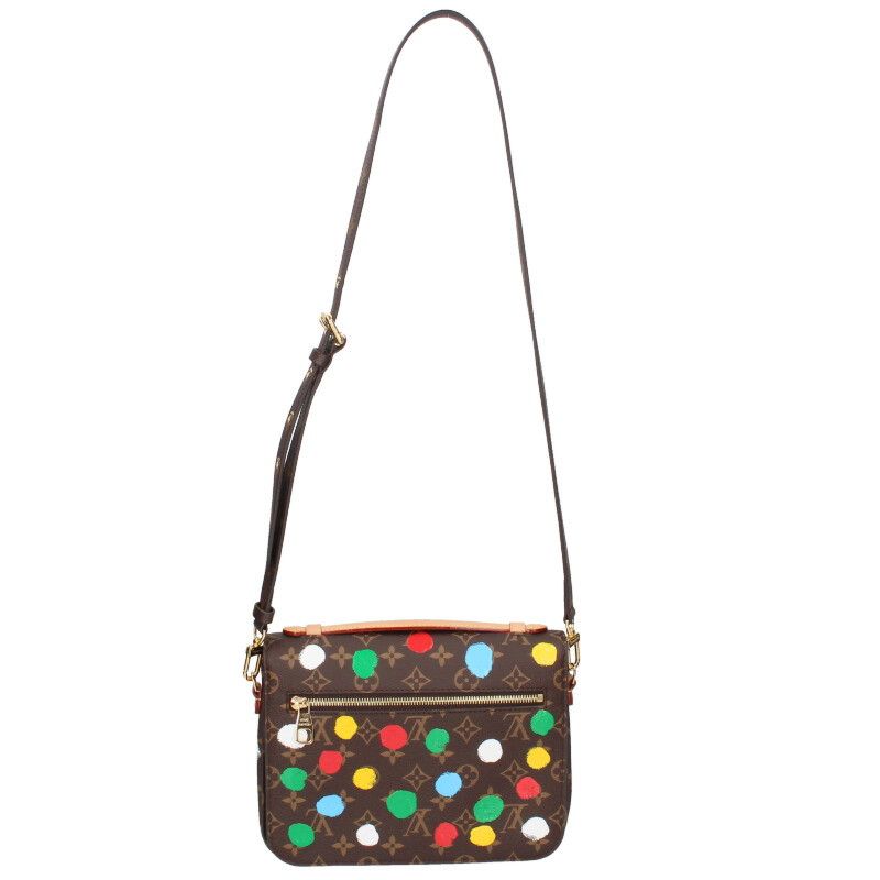Louis Vuitton × Yayoi Kusama M46384 Pochette Metis MM Monogram Dot 2WAY