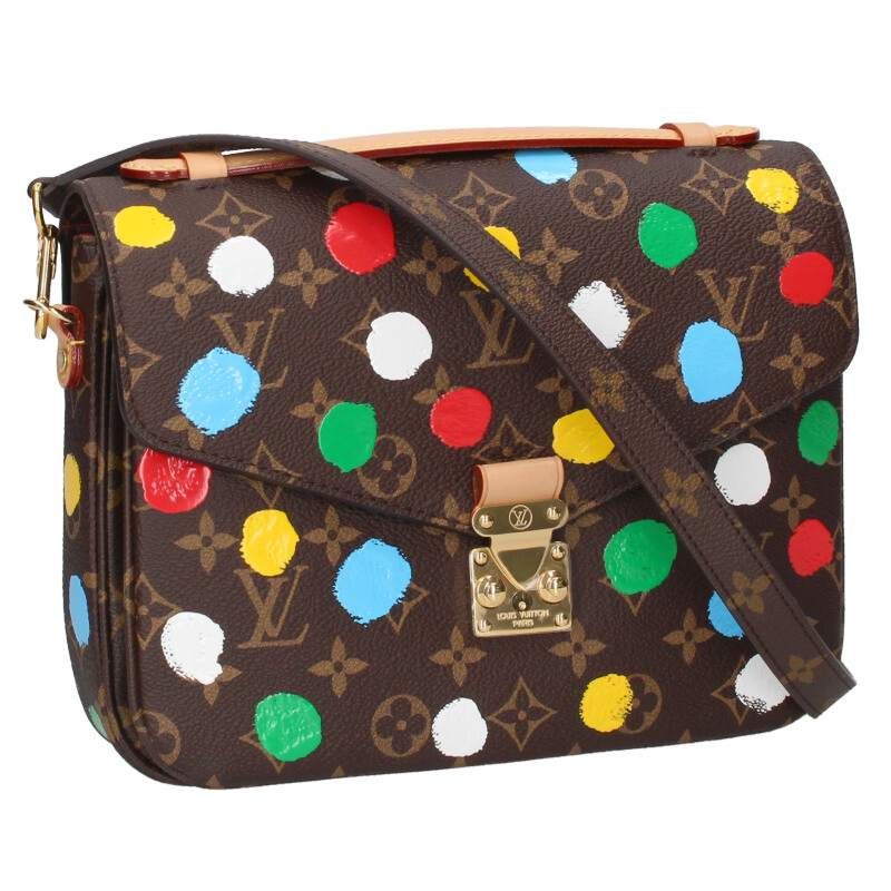Louis Vuitton × Yayoi Kusama M46384 Pochette Metis MM Monogram Dot 2WAY