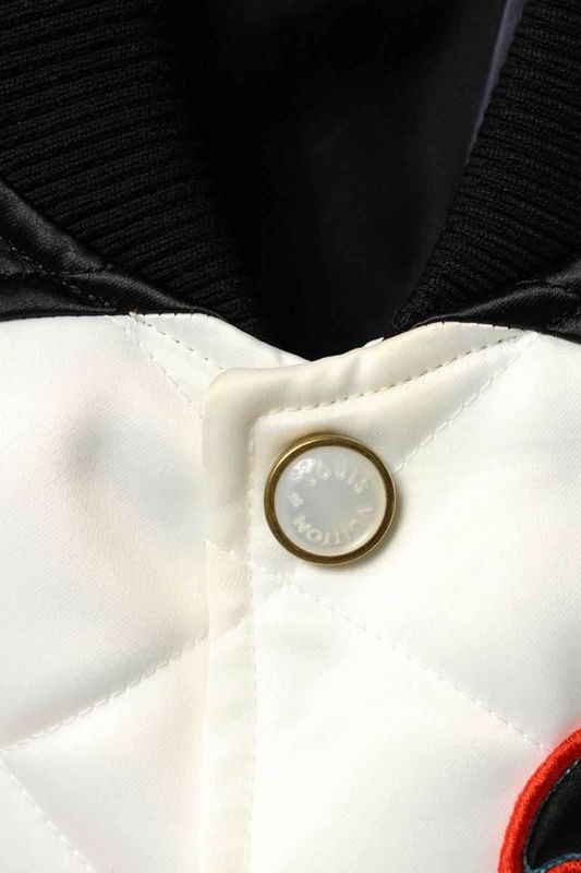 Louis Vuitton 24AW Rm242m MDM Hrb75e Bicolor Satin Bomber Jacket Blouson Men 48