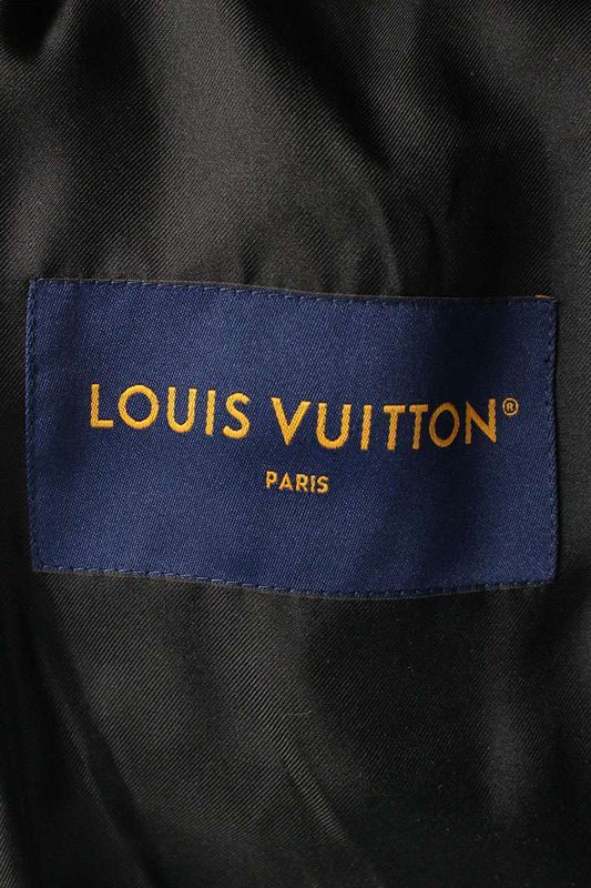 Louis Vuitton 24AW Rm242m MDM Hrb75e Bicolor Satin Bomber Jacket Blouson Men 48