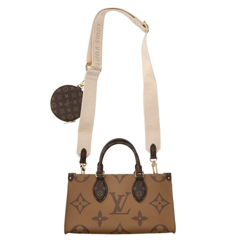 Louis Vuitton M46653 On The Go Ewmonogram Reverse Shoulder Bag Women