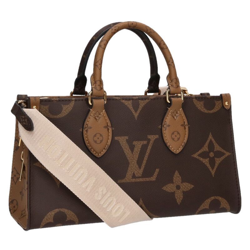 Louis Vuitton M46653 On The Go Ewmonogram Reverse Shoulder Bag Women