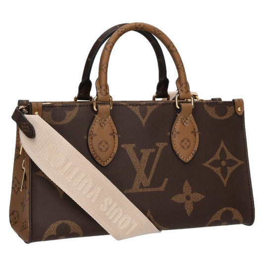 Louis Vuitton M46653 On The Go Ewmonogram Reverse Shoulder Bag Women