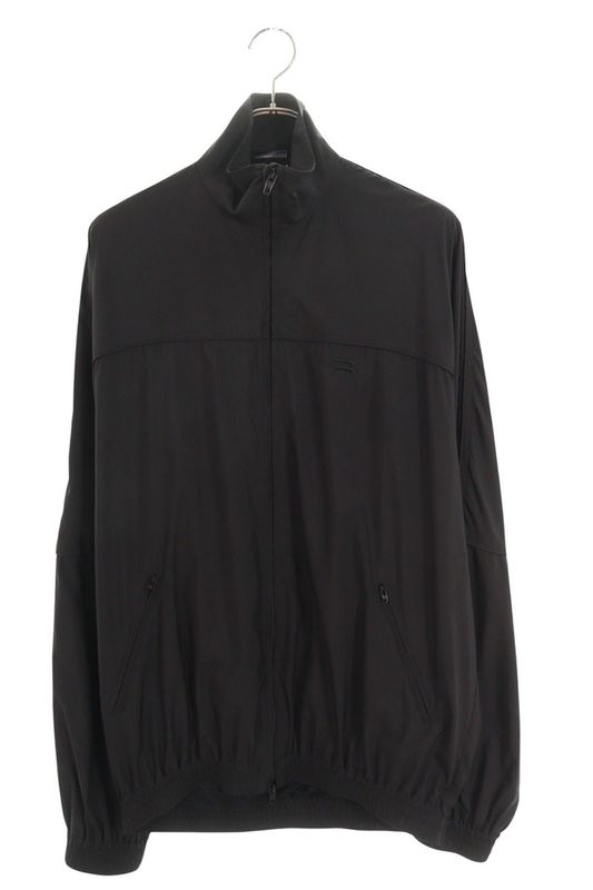 Balenciaga 21SS 642337 Tjo82 Sporty B Logo Embroidered Nylon Track Blouson Men