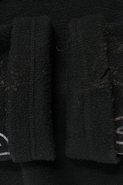 Balenciaga 23AW 744435 Tovj4 Moon Design Fleece Hoodie Men's S