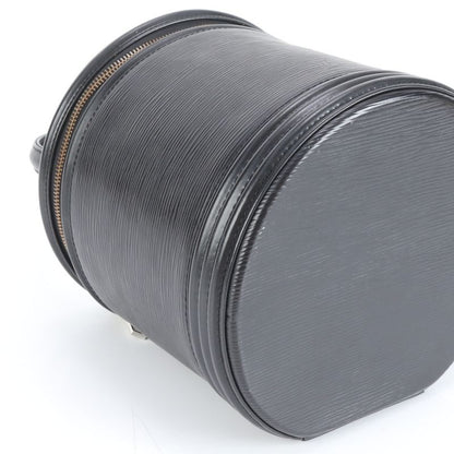 Louis Vuitton Epi Cannes M48032 Leather Handbag Tote Black Genuine Leather