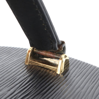 Louis Vuitton Epi Cannes M48032 Leather Handbag Tote Black Genuine Leather