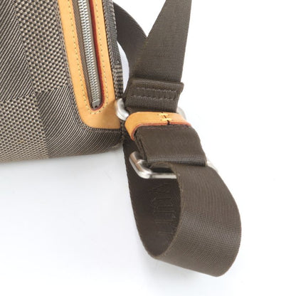 Louis Vuitton Damier Jehan Citadin PM M93043 Leather Shoulder Bag Crossbody