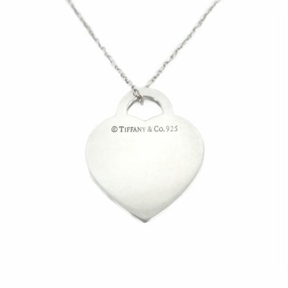 Tiffany & Co Tiffany & CO Notes Heart Tag Pendant Necklace SV 925 Silver