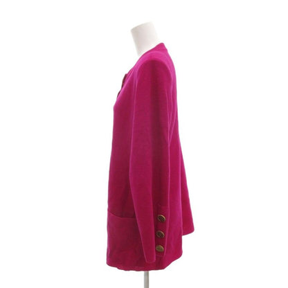 Yves Saint Laurent YVES Saint Laurent Vintage Cardigan M Knit Logo Button Long