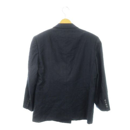 Christian DIOR Monsieur Tailored Jacket Double Fully Lined Wool Unvented Stripe