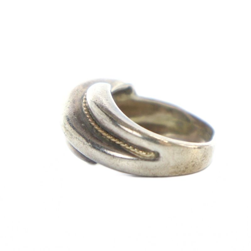 Tiffany & Co Tiffany & CO Twisted Ring Accessories Silver925 Logo No 13 Silver