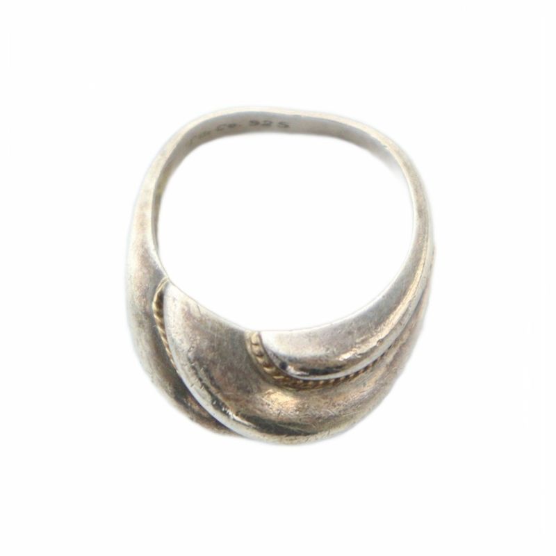 Tiffany & Co Tiffany & CO Twisted Ring Accessories Silver925 Logo No 13 Silver