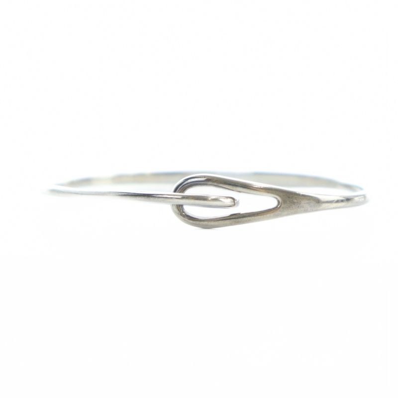 Tiffany & Co Tiffany & CO Double Loop Bangle Bracelet Silver925 Silver - GY18