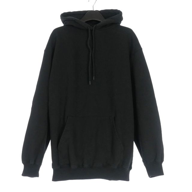 Balenciaga 17AW Back Logo Pullover Hoodie Sweatshirt Hoodie Long Sleeve S Black