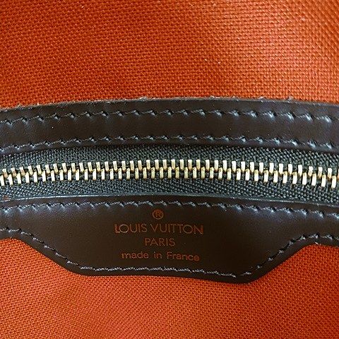 Louis Vuitton Damier Chelsea Tote Bag Shoulder Bag Ebene Brown N51119 AA