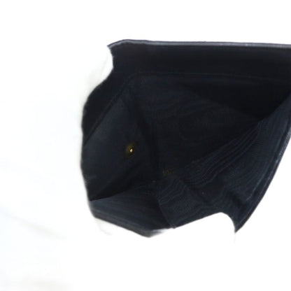 Prada Fold Wallet Quilted Nylon Leather Triangle Plate Logo Black - GY11 MQ - OH