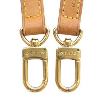 Louis Vuitton Shoulder Strap Bag Strap Crossbody Leather Logo Brown XZ - OH -