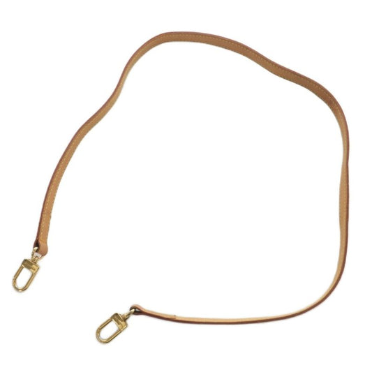 Louis Vuitton Shoulder Strap Bag Strap Crossbody Leather Logo Brown XZ - OH -