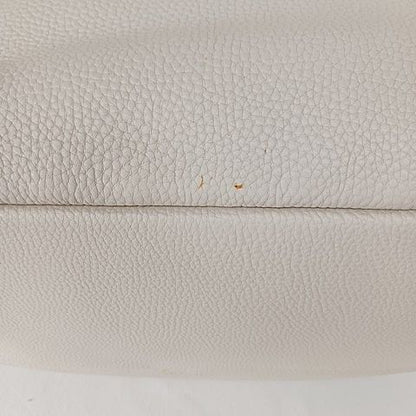 Prada Tote Leather Vittero Dino Beige Glaze Gold Color AA