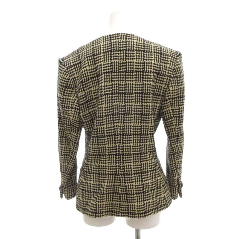 Yves Saint Laurent YVES Saint Laurent Vintage Setup Collarless Jacket 36 Skirt