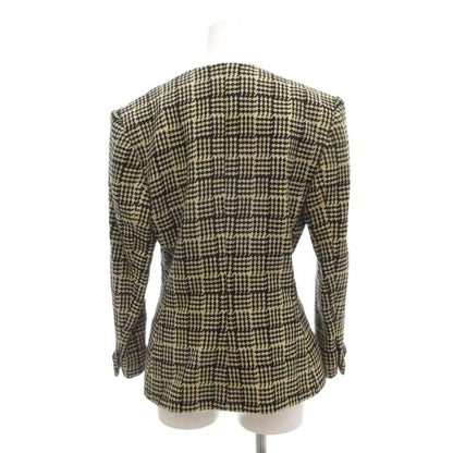 Yves Saint Laurent YVES Saint Laurent Vintage Setup Collarless Jacket 36 Skirt