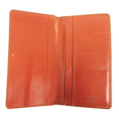 Louis Vuitton M63213 Epi Porte Cult Cles Di Long Wallet Billfold Kenyan Brown AA