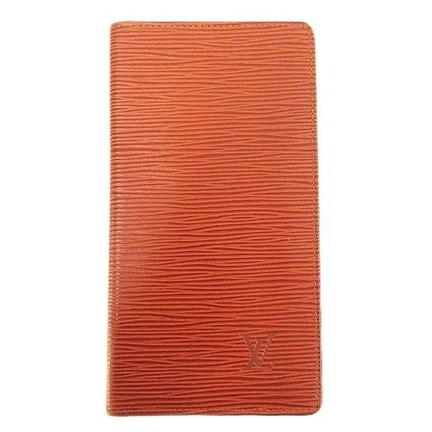 Louis Vuitton M63213 Epi Porte Cult Cles Di Long Wallet Billfold Kenyan Brown AA