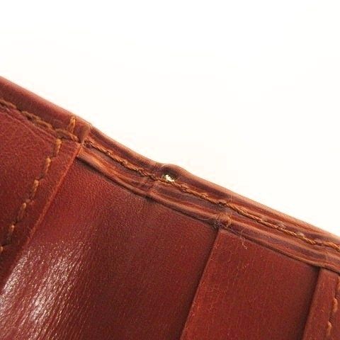 Louis Vuitton M63213 Epi Porte Cult Cles Di Long Wallet Billfold Kenyan Brown AA