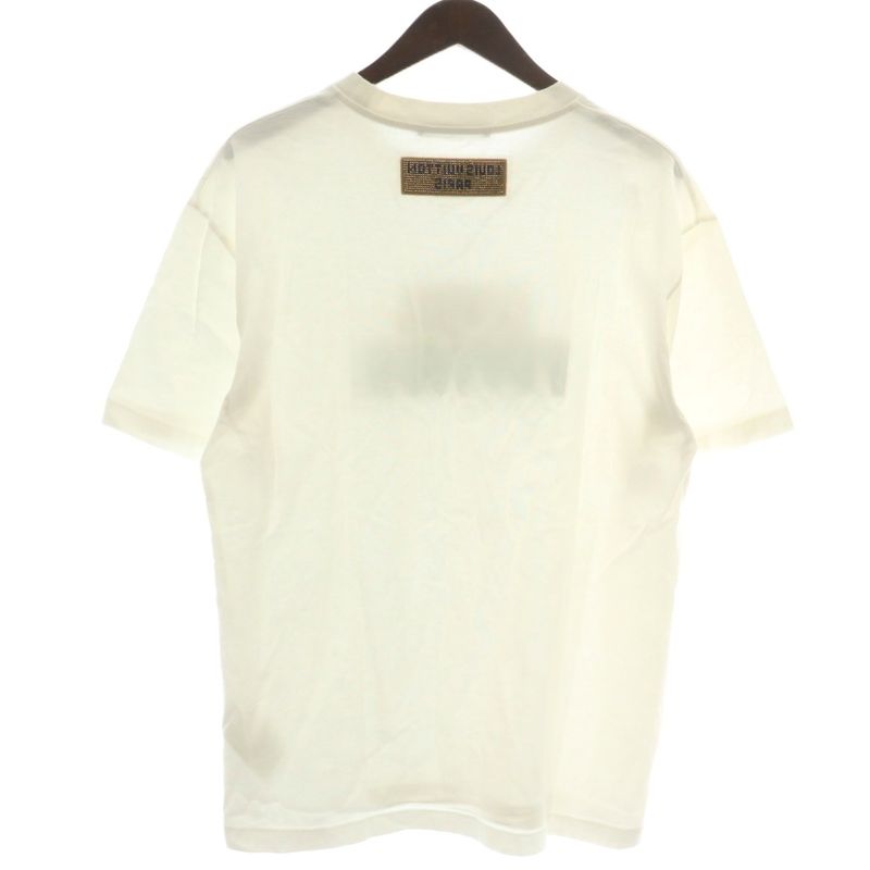 Louis Vuitton 23AW Embroidered Beaded T-shirt Cut And Sewn Short Sleeves Crew