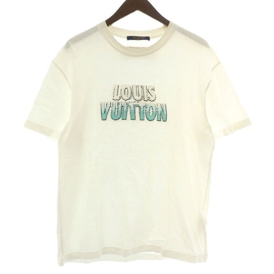 Louis Vuitton 23AW Embroidered Beaded T-shirt Cut And Sewn Short Sleeves Crew