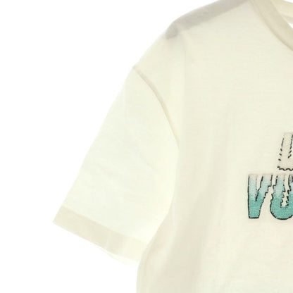 Louis Vuitton 23AW Embroidered Beaded T-shirt Cut And Sewn Short Sleeves Crew