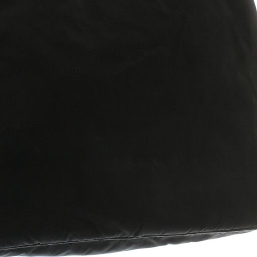 Prada Tote Bag Shoulder Drawstring Tessuto Nylon Leather Enamel Triangle Plate
