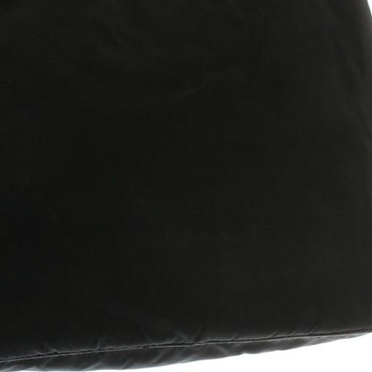 Prada Tote Bag Shoulder Drawstring Tessuto Nylon Leather Enamel Triangle Plate